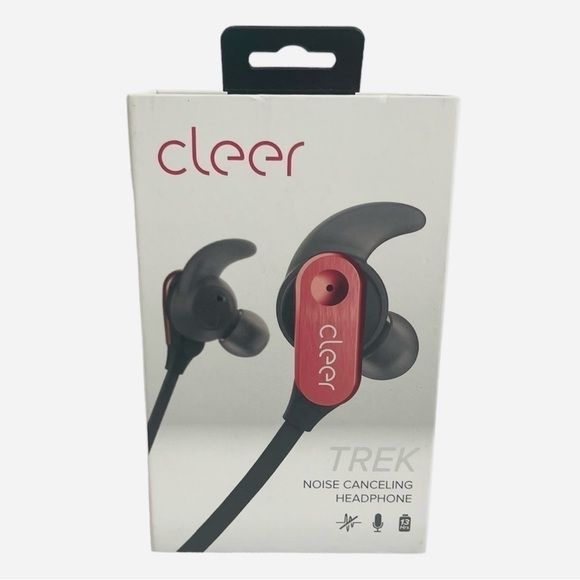 NIB CLEER Trek Headphones Active Noise-Canceling In-Ear Headphones - Picture 10 of 14